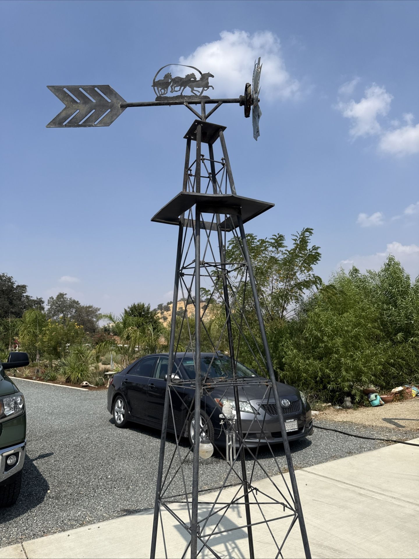 Weather vane Horse Approx 10ft Tall