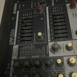 Mixer Yamaha Con Bocinas Jbl 