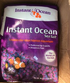 Instant Ocean. 15 lbs