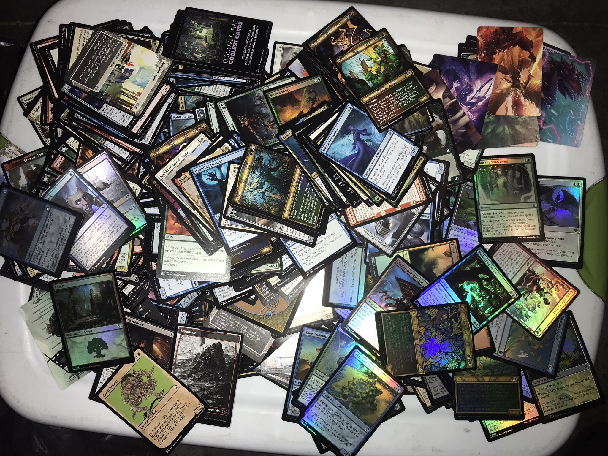 Huge Lot Of Magic The Gathering Cards