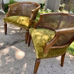 Garden cane discount chairs for sale