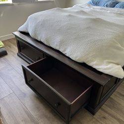Queen Storage Bed Frame 