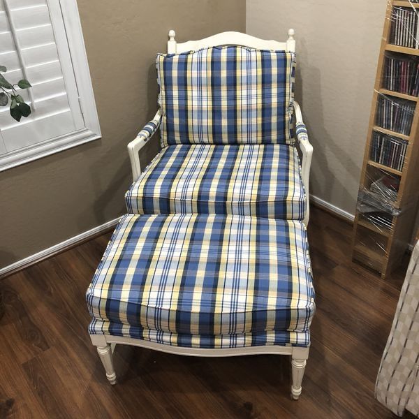 Chair with Ottoman