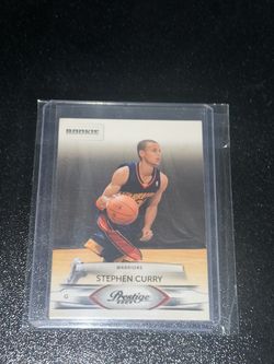Stephen Curry 2009 Prestige Rookie Card