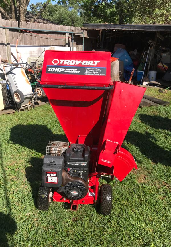 Troybilt 10 Hp Chipper