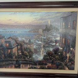 Thomas Kinkade, San Francisco, Lombard Street