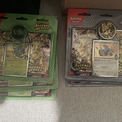Pokemon Ascended Hero’s 2 pack Erika and Larry
