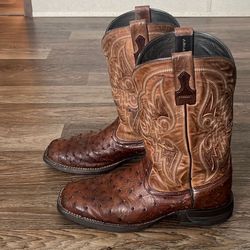 9 1/2 Ariat Ostrich Boots 