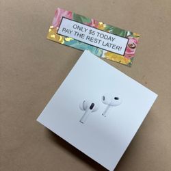 Apple Airpods Pro 2 Wireless Headphones New - Pay $1 today and pay the rest later -