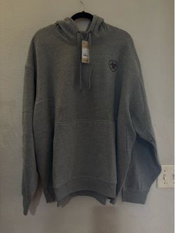 Ariat men’s sweatshirt , size XL , XXL & 3XL heather gray