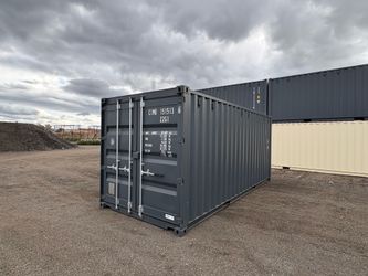 20 FOOT NEW 1-TRIP CONTAINER STD SHED,STORAGE,SHIPPING,CONEX