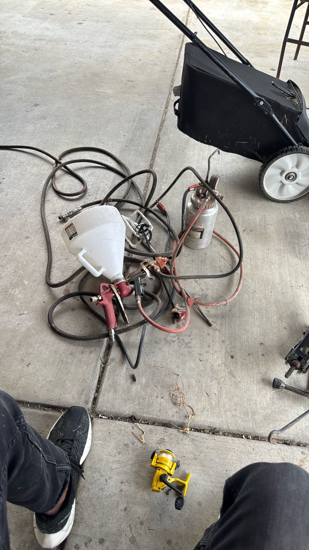 Paint Sprayer And Mixer