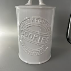 The Old Pottery Company Cookie Jar in Perfect Condition.