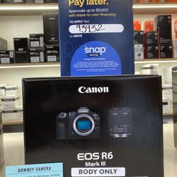 Canon EOS R6 Mark III Body Only