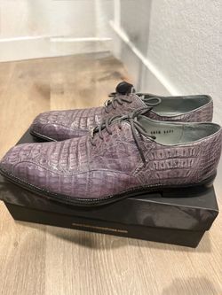 Genuine Caiman skin dress shoes (worn only a few times)