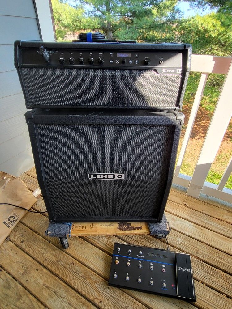 LINE 6 SPIDER V 240HC MKii - Half Stack Guitar Amp w/wireless 
