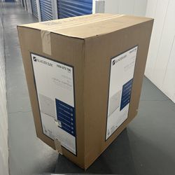 Glacier Bay Everdean 30 in White Bathroom Vanity with Sink Cabinet storage EV30P2-WH