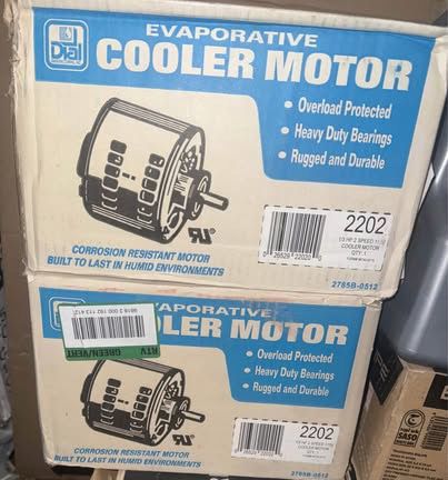 DIAL 2-Speed 1/3 HP Evaporative Cooler Motor