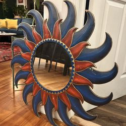 Vintage Sun Mirror