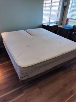 Airpedic 800 Cal King Adjustable Air Bed + Reverie Power Base