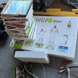Nintendo Wii Bundle - Includes Wii Fit Plus