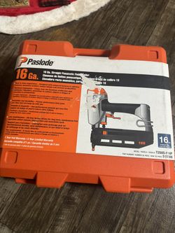 16 Guage pneumatic Straight Nailer Finishing New! 