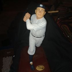 Babe Ruth Action Figure 7 Inches High It's Made Of Ceramic Instant