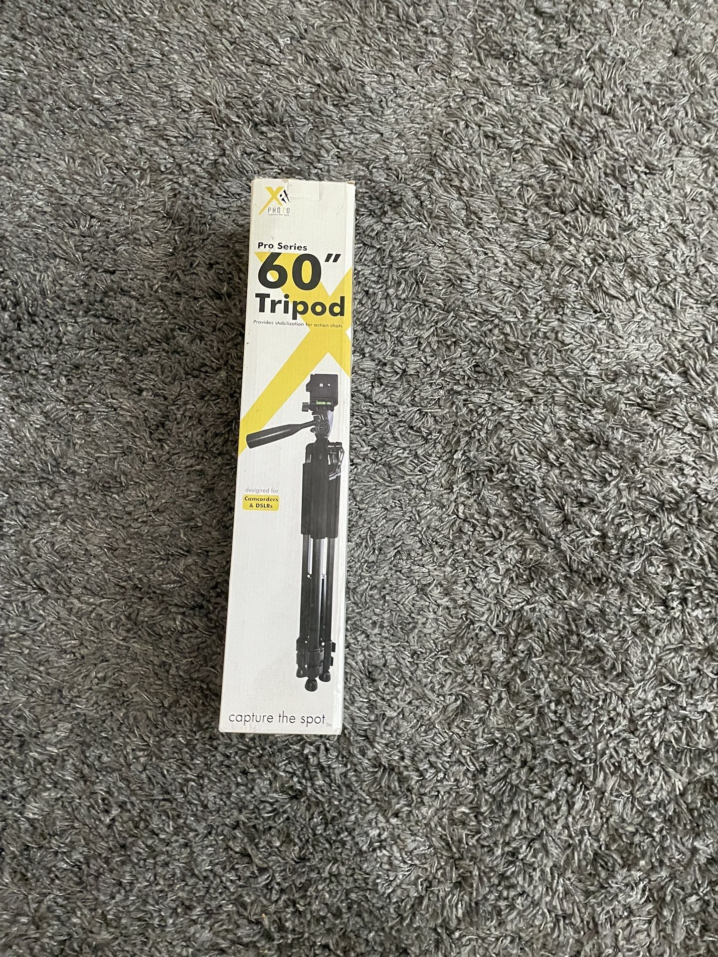 60” Tripod for Camcorders and DSLRs