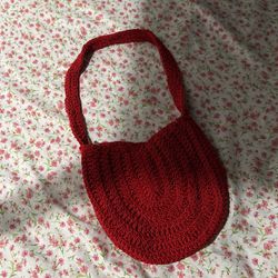 Small Cord Knit Purse