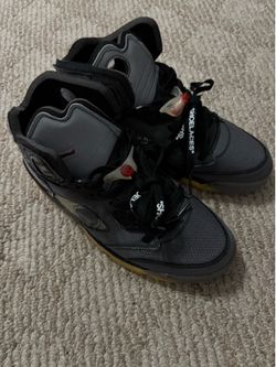 Off white x Jordan 5 muslin