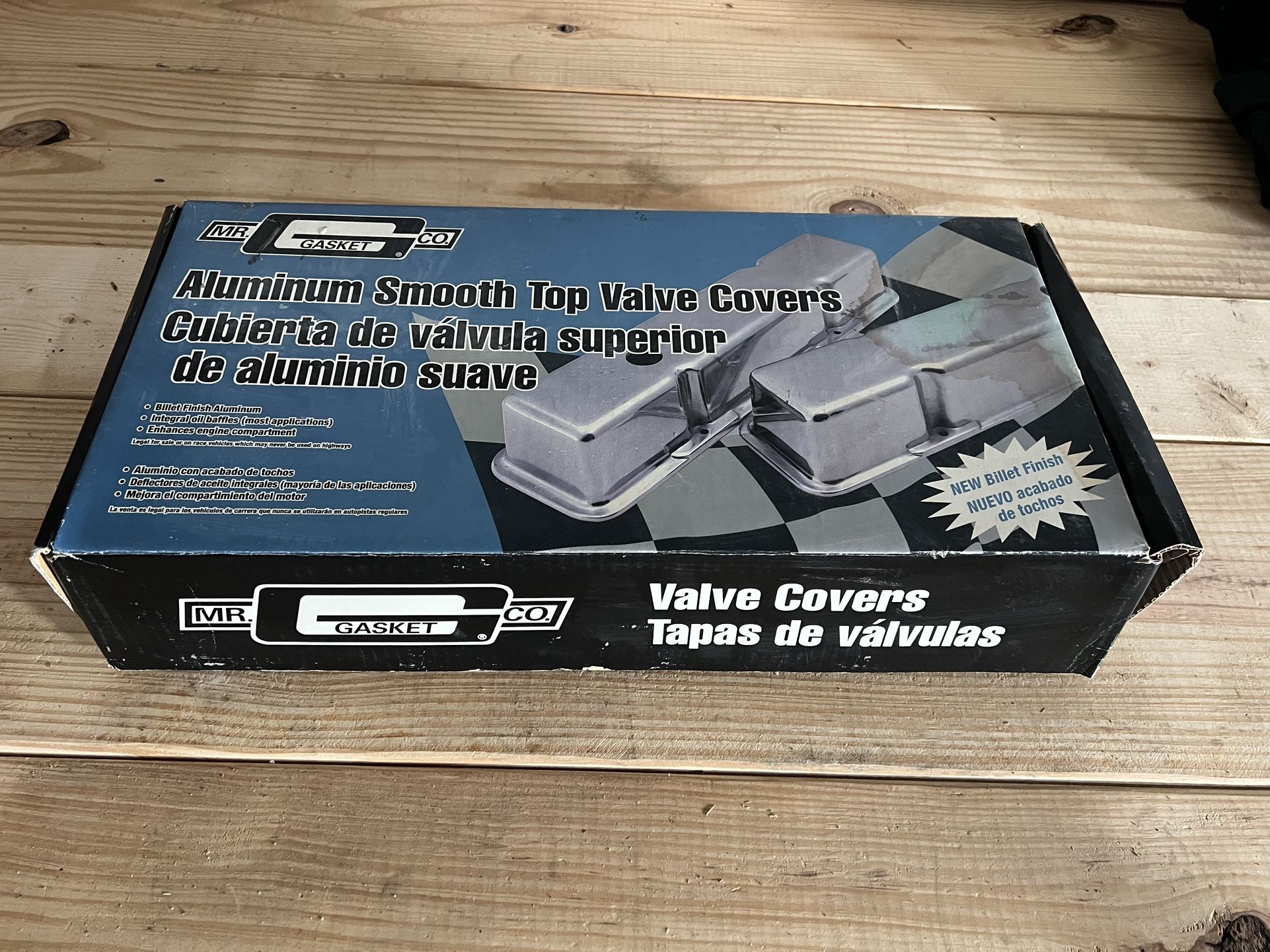 NEW Mr. Gasket Valve Covers #6854