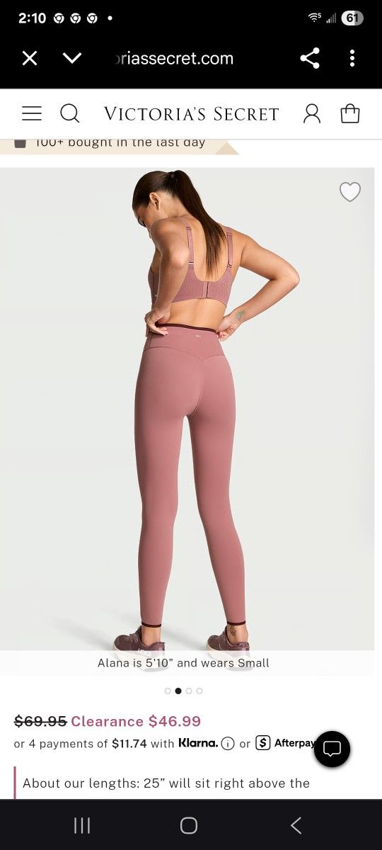 Victoria's Secret VSX Set