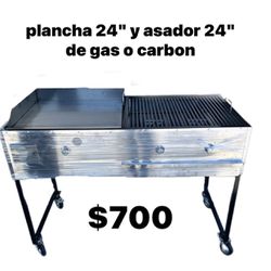 New Bbq Grills With Griddles/ Asadores Durables/ Heavy Duty Bbq Grills
