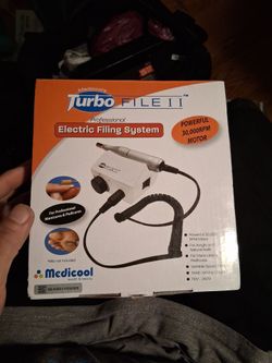 Medicool Turbo File II Electric Nail Filing System