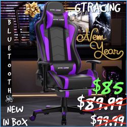 GTRACING GAME CHAIR BLUETOOTH NEW