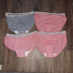 3 Pink 1 Grey Underwear Set 
