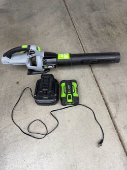 EGO Power+ 530 CFM Leaf Blower with Battery & Charger
