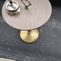 Vintage Ashtray Table