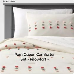 Brand New Porn Queen Comforter Set Pillowfort 