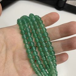 Chalcedony Light Green 6mm Beads (1 Strand 15”-16”)