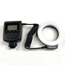 Neewer RF-550 Macro LED Ring Flash with LCD Display Screen TPW016529