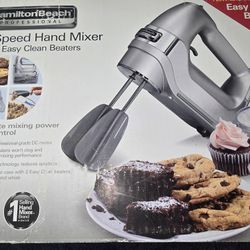 Hamilton Beach Professional 5 Speed Hand Mixer with Easy Clean Beaters