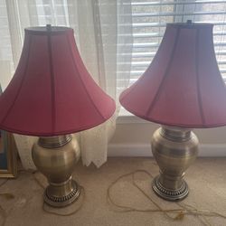 2 Antique Lamps 