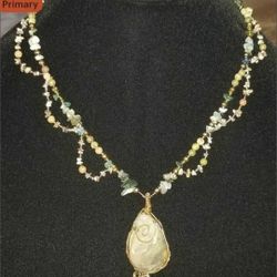 Jasper And Unakite Necklace 