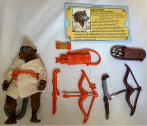 Vintage TMNT Movie Master Splinter With Weapons