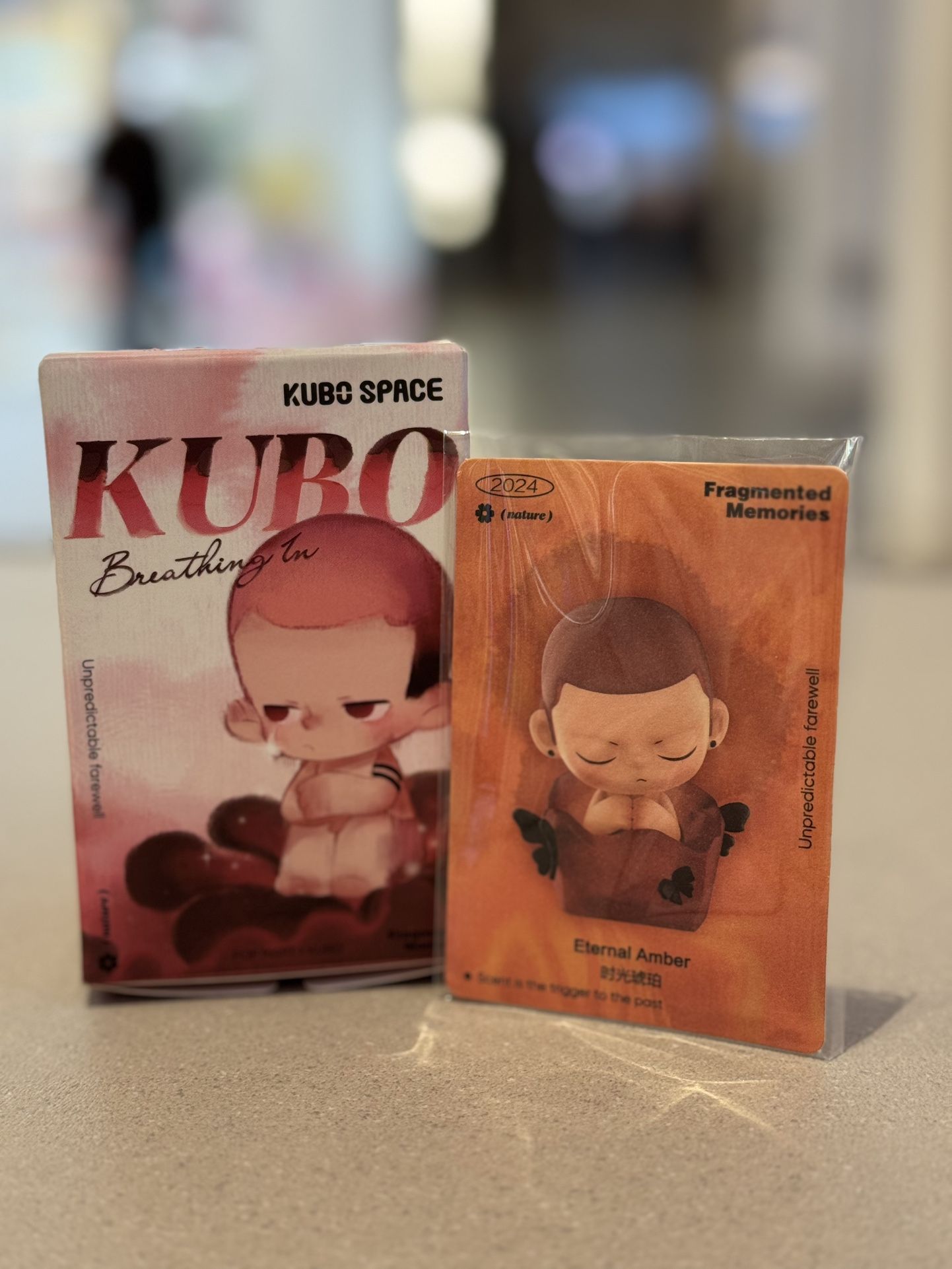 KUBO SPACE “Eternal Amber” — Fragmented Memories Series (Opened Box, Sealed Bag)