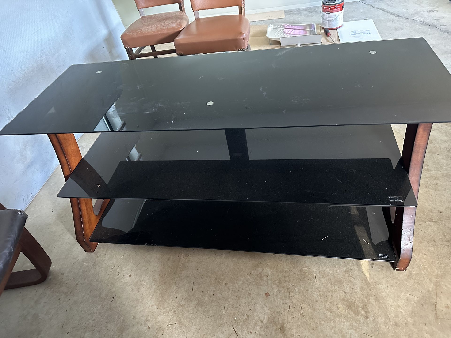 Tv Glass Stand