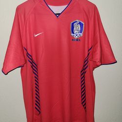 Nike South Korea 06-07 Home Futbol Soccer Jersey Size Large