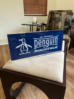Original Penguin by Munsingwear Display Sign
