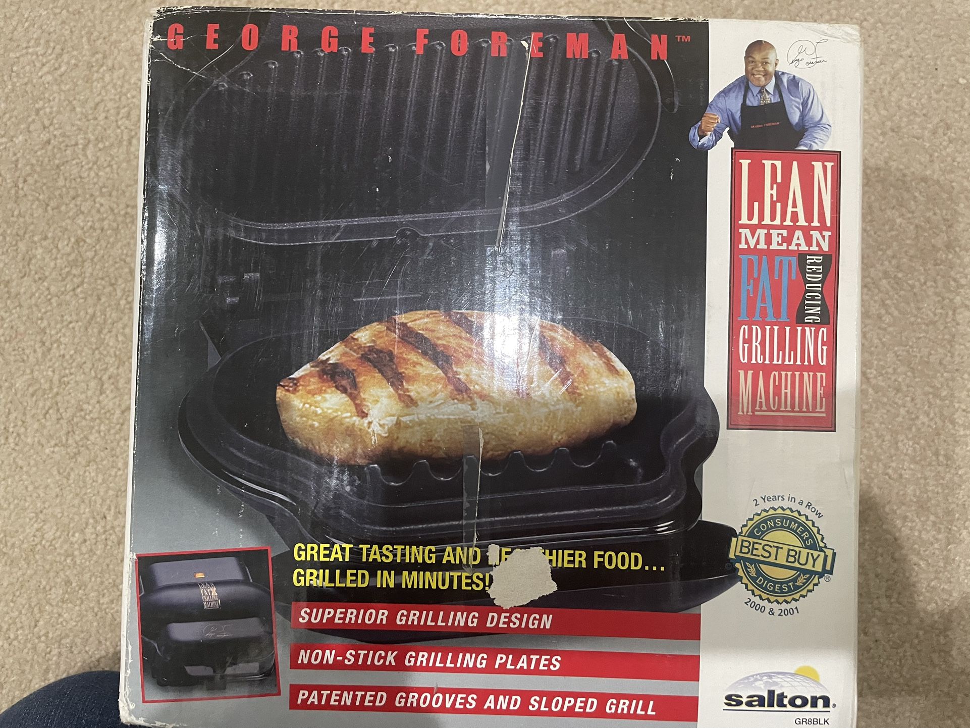 Used Lean Mean Fat Grill Machine George Foreman